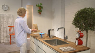 Mynd af Hansgrohe Focus M41 hátt Eldhústæki Króm