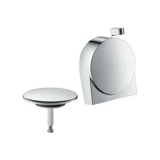 Mynd af Hansgrohe Exafill S tappi og frontur á vatnslásasett 
