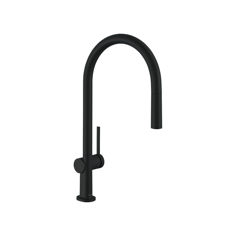 Mynd af Hansgrohe Talis M54 Eldhústæki útdraganlegt Matt svart