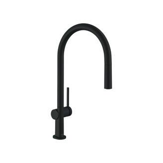 Mynd af Hansgrohe Talis M54 Eldhústæki útdraganlegt Matt svart