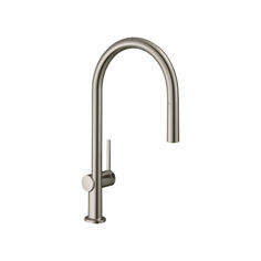 Mynd af Hansgrohe Talis M54 Eldhústæki útdraganlegt Burstað stál