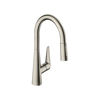 Mynd af Hansgrohe Talis S200 útdraganlegt eldhústæki Burstað stál