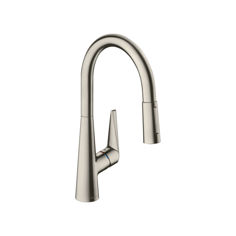 Mynd af Hansgrohe Talis S200 útdraganlegt eldhústæki Burstað stál