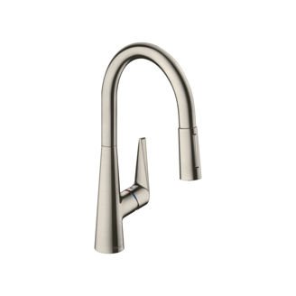 Mynd af Hansgrohe Talis S200 útdraganlegt eldhústæki Burstað stál
