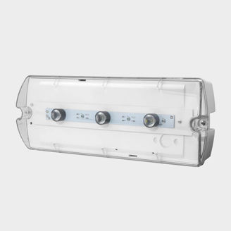 Mynd af Awex HELIOS LED neyðarljós fyrir neyðarútgang