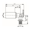 Mynd af TECE Langt Vegghné 16mm x 1/2" 