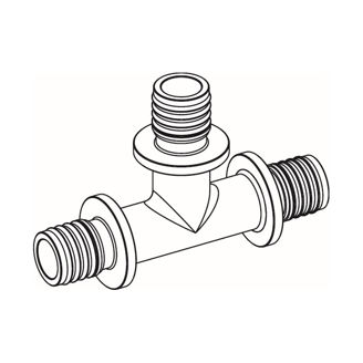 Mynd af TECE Té 20mm