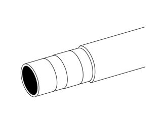 Mynd af TECEflex PEXc-5L 20 x 2,8mm ALHLIÐA RÖR 120m