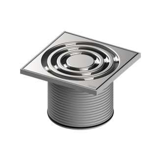 Mynd af TECE Drainpoint S Toppur með Stál ramma 100mm á niðurfall 