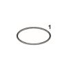 Mynd af TECE Drainpoint S Toppur á niðurfall 150mm 