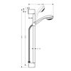 Mynd af Hansgrohe Crometta 85 handsturtusett 65cm Króm