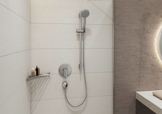 Mynd af Hansgrohe Addstoris Hornhilla í sturtu Króm 
