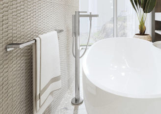 Mynd af Hansgrohe AddStoris handklæðaslá 60cm Króm