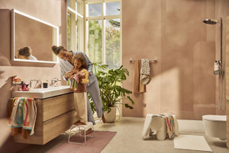 Mynd af Hansgrohe AddStoris handklæðaslá 60cm Króm