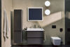 Mynd af Hansgrohe AddStoris wc bursti á vegg Matt svart