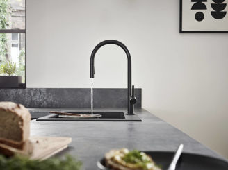 Mynd af Hansgrohe Talis M54 Eldhústæki útdraganlegt Matt svart