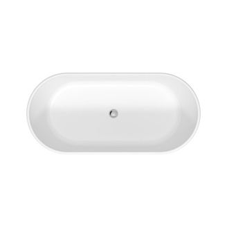 Mynd af Duravit D-Neo frístandandi baðkar 160x75cm  án yfirfalls