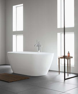 Mynd af Duravit D-Neo frístandandi baðkar 160x75cm  án yfirfalls