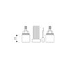 Mynd af Hansgrohe framlengingarsett ventil 25mm