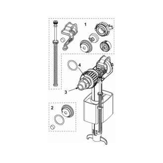 Mynd af TECE Inntaksventill F10 Universal