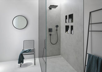 Mynd af Hansgrohe Porter E festing fyrir sturtuhaus Matt svart