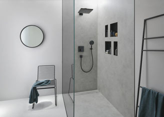Mynd af Hansgrohe Porter E festing fyrir sturtuhaus Matt svart