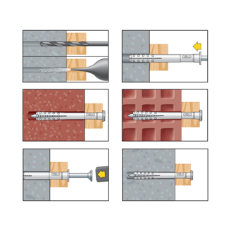 Mynd af Reknagli 6 x 50mm