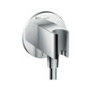 Mynd af Hansgrohe FixFit Porter Round vegghné með 1/2" stút
