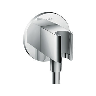 Mynd af Hansgrohe FixFit Porter Round vegghné með 1/2" stút