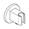 Mynd af Hansgrohe FixFit Porter Round vegghné með 1/2" stút