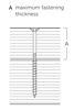 Mynd af HBS EVO Tréskrúfur C4 6x140mm TX25 100 stk.