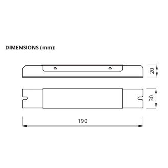 Mynd af Neyðarlýsingarbúnaður f/LED 1h 60W