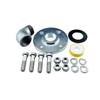 Mynd af 90° Hnéfótur DN 40/Rp 1½