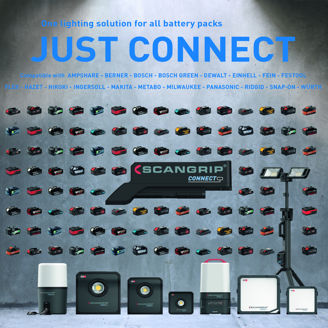 Mynd af Kastari AREA 10 CONNECT 360° 10.000 lumen