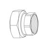 Mynd af Hlauprósmúffa 1/2"x3/8" f.STAD