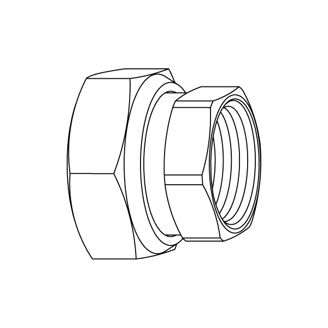 Mynd af Hlauprósmúffa 1/2"x3/8" f.STAD