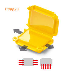 Mynd af Happy 2 - Gelbox (1 í pakka)