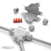 Mynd af FRED Y -  Samtengi 3x4 mm2
