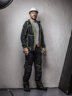 Mynd af Jobman 5150 Hettupeysa Hi-Vis