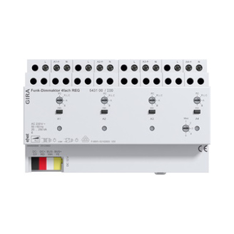 Mynd af eNet 4f. Dimmaliði 4x250W DIN