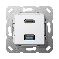 Mynd af HDMI og USB Tengill Hv-gl.