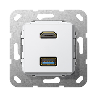 Mynd af HDMI og USB Tengill Hv-gl.