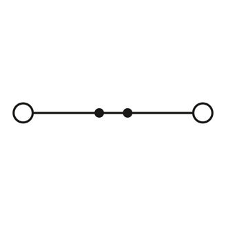 Mynd af Raðtengi XT 2,5 BU blátt 2,5mm²