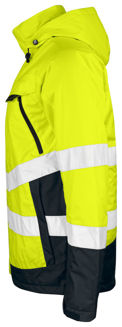 Mynd af Jobman 1383 Skeljakki vattfóðraður Hi-Vis