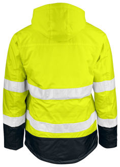 Mynd af Jobman 1383 Skeljakki vattfóðraður Hi-Vis