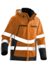 Mynd af Jobman 1383 Skeljakki vattfóðraður Hi-Vis