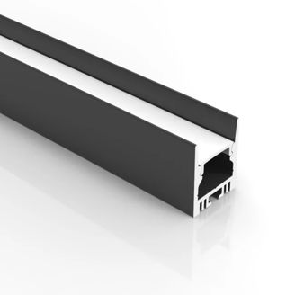 Mynd af Álprófíll A5 20x25mm 2m Sv.