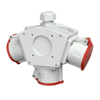 Mynd af CEE Deltabox 3x 32A 5P 400V 