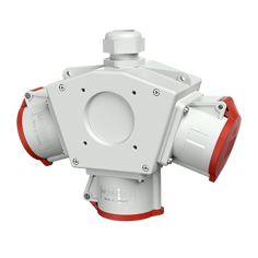 Mynd af CEE Deltabox 3x 32A 5P 400V 