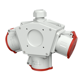 Mynd af CEE Deltabox 3x 32A 5P 400V 